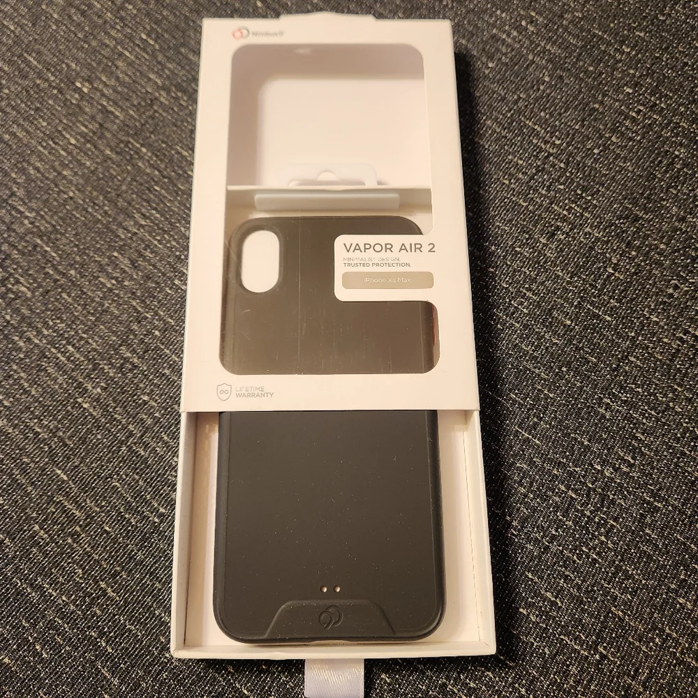 Nimbus9 Vapor Air 2 Series Case for Apple iPhone Xs Max - Black